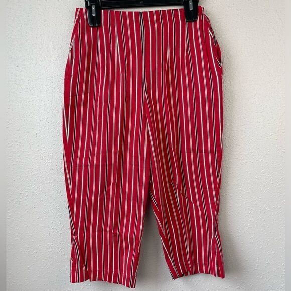 Vintage 60/70s Jeanie Blue Bell Capri Pants Size 14 Misses - Picture 1 of 5